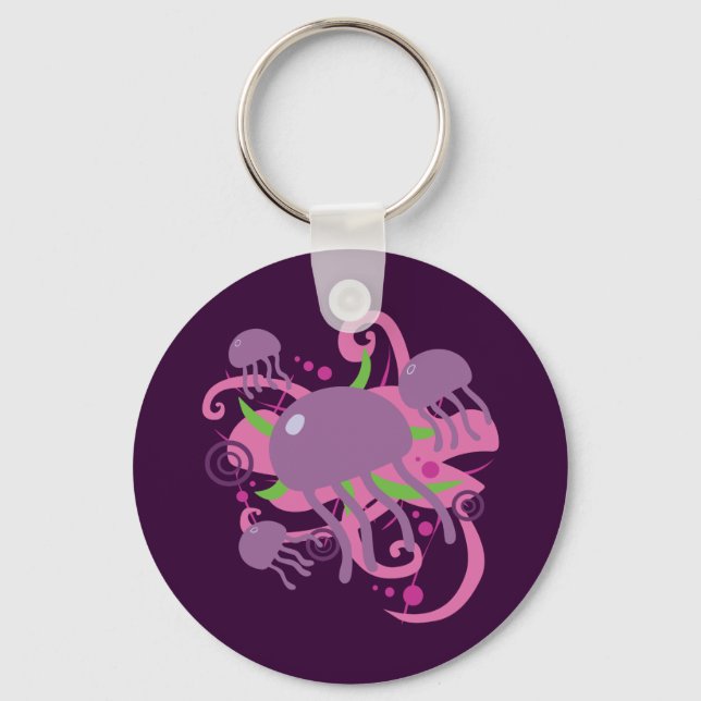 Jellyfish Keychain (Front)