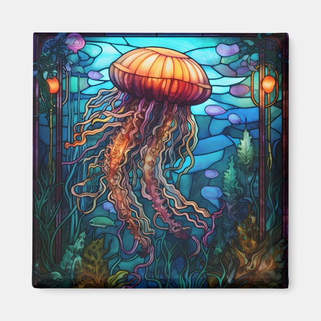Jellyfish Magnet (Front)