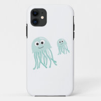 jellyfish mama and baby