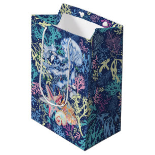 Jellyfish medium gift bag
