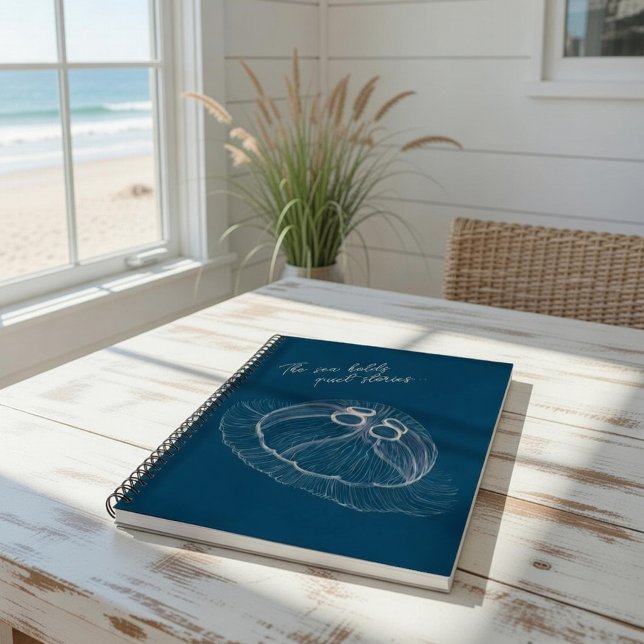 Jellyfish Notebook – “The Sea Holds Quiet Stories” (Creator Uploaded)