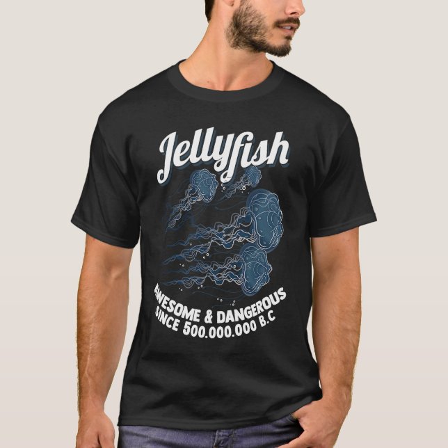 Jellyfish Ocean Ephyra Creature Smack T-Shirt (Front)
