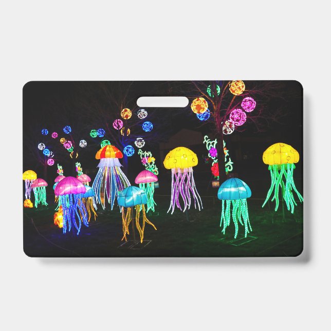 Jellyfish of Lights  Badge (Front)