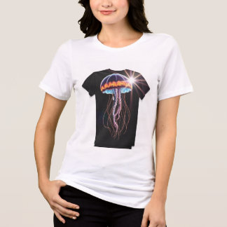Jellyfish Serenade t-shirt  Tri-Blend Shirt