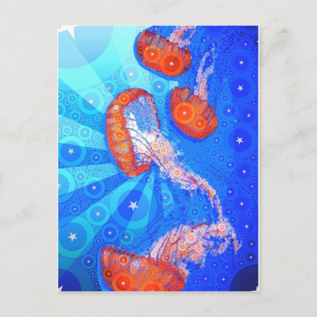 Jellyfish Surprise Postcard (Front)