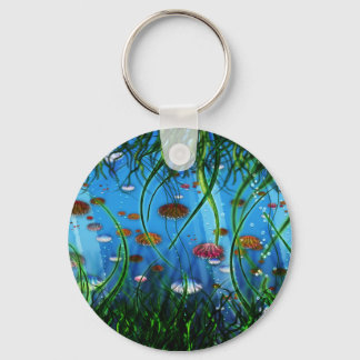 Jellyfish Swamp Keychain