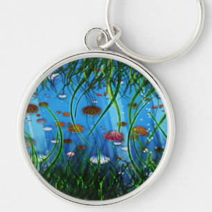 Jellyfish Swamp Keychain