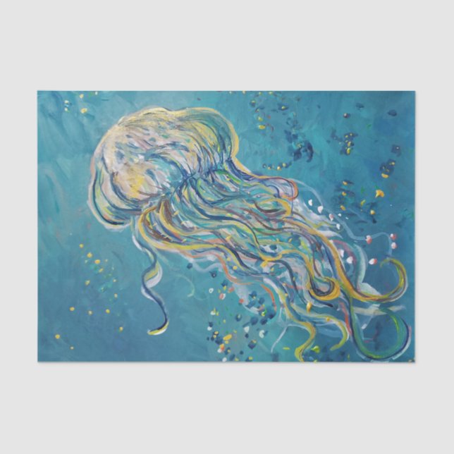 jellyfish tissue paper (Front)