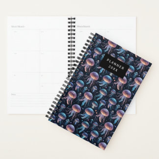 Jellyfish Whimsical Ocean Motif Planner
