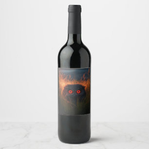JELLYFISH WINE LABEL