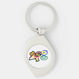 Jellyfishes lover keychain