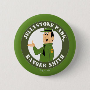 Jellystone's Ranger Smith Portrait 2 Inch Round Button