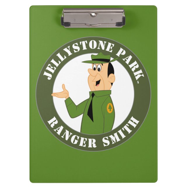 Jellystone's Ranger Smith Portrait Clipboard (Front)