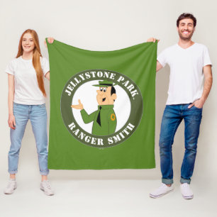 Jellystone's Ranger Smith Portrait Fleece Blanket