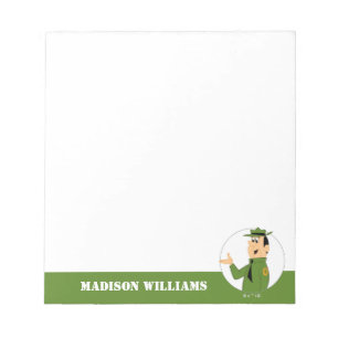 Jellystone's Ranger Smith Portrait Notepad