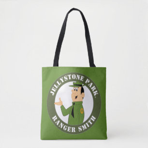 Jellystone's Ranger Smith Portrait Tote Bag