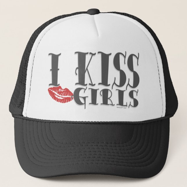 J'embrasse le casquette de filles (Devant)
