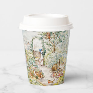 Jemima Puddle Duck in Mr Mc Gregor's Garden Paper Cups