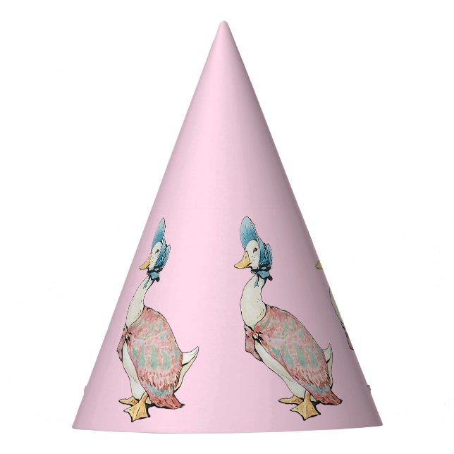 Jemima Puddle Duck  Party Hat (Front)