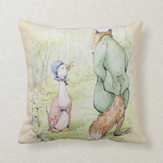 Jemima Puddle-Duck & The Fox Cushion