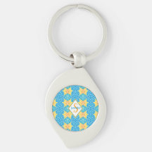 Jen Mosaic Business Keychain