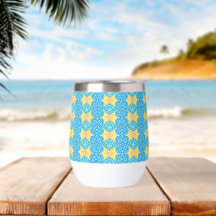 Jen Mosaic Wine Tumbler
