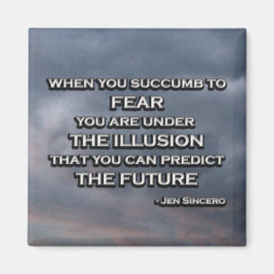 Jen Sincero Badass Motivational Quote Magnet