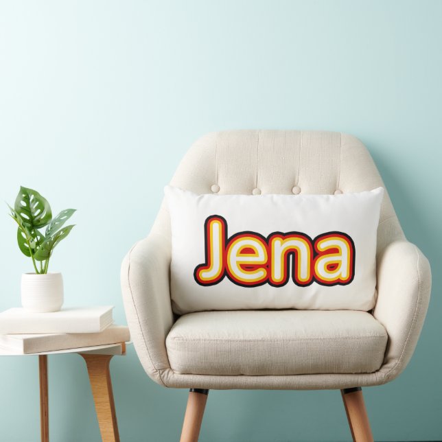 Jena Deutschland Germany Lumbar Pillow (Chair)