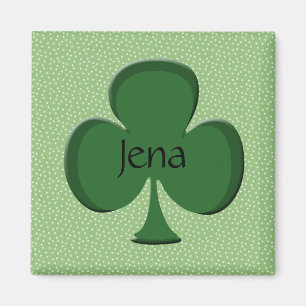 Jena Shamrock Name Magnet