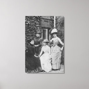 Jennie Jerome, later Lady Randolph Churchill Canvas Print