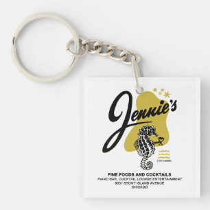 Jennie's Restaurant & Lounge, Chicago, IL Keychain
