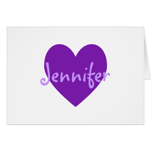 Jennifer in Purple (Front Horizontal)