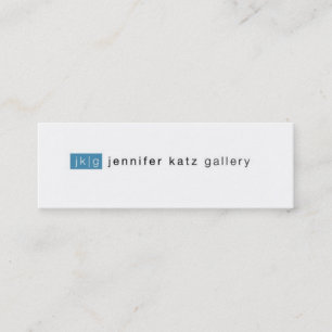 Jennifer Katz Skinny Business Card