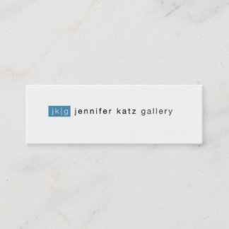Jennifer Katz Skinny Business Card