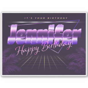 Jennifer Nom Prénom Date de Sticker