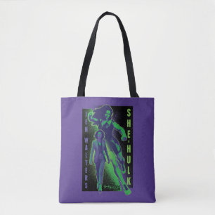 Jennifer Walters She-Hulk Dual Pose Graphic Tote Bag