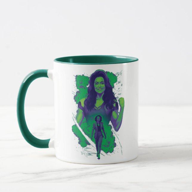 Jennifer Walters She-Hulk Explosive Graphic Mug (Left)