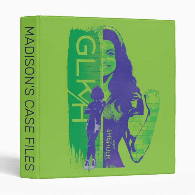 Jennifer Walters She-Hulk GLKH Graphic Binder (Front/Spine)