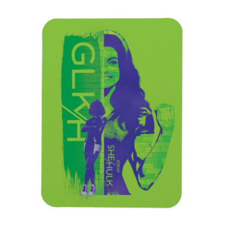 Jennifer Walters She-Hulk GLKH Graphic Magnet