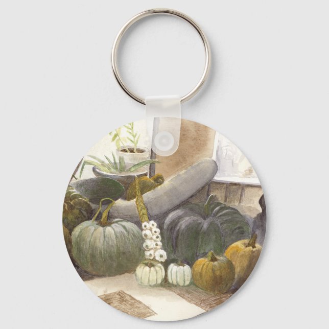 Jennifer's Pumpkins Keychain (Front)