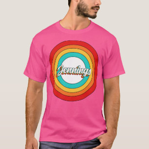 Jennings Name Shirt Vintage Jennings Circle