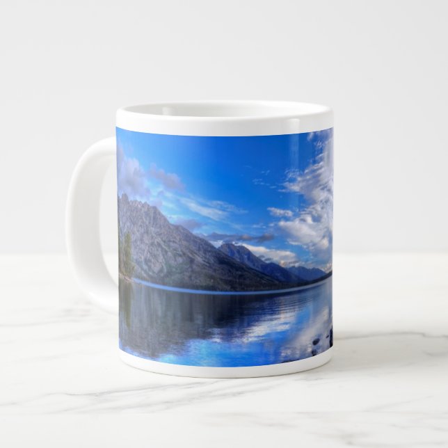 Jenny in Morning Large Coffee Mug (Front Left)