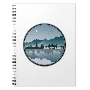 Jenny Lake Grand Teton National Park Reflection Notebook