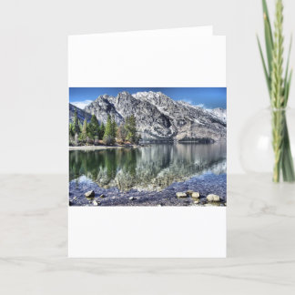 Jenny Lake Reflection Card
