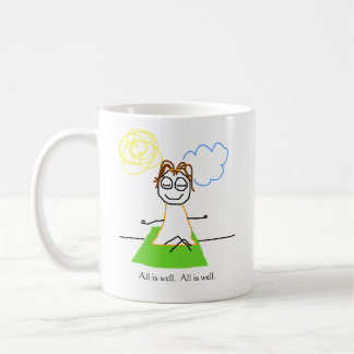 jenny quips:  all is well coffee mug