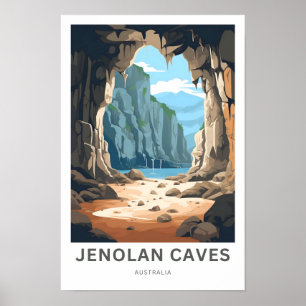 Jenolan Caves Australia Travel Print