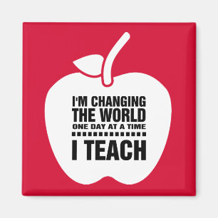 J'Enseigne. Citation d'enseignement Magnets cade