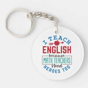 J'Enseigne L'Anglais Parce Que Les Héros Enseignen