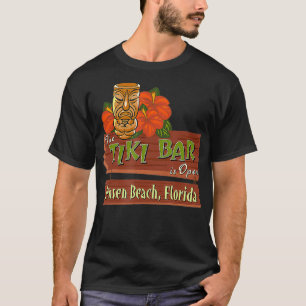 Jensen Beach Florida Tiki Bar  T-Shirt