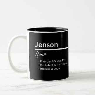 Jenson Boy Name Definition Personalized Mug